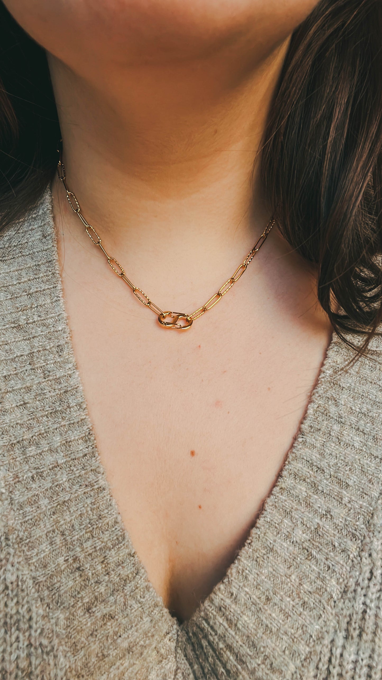 Adèle | Collier raffiné en acier inoxydable