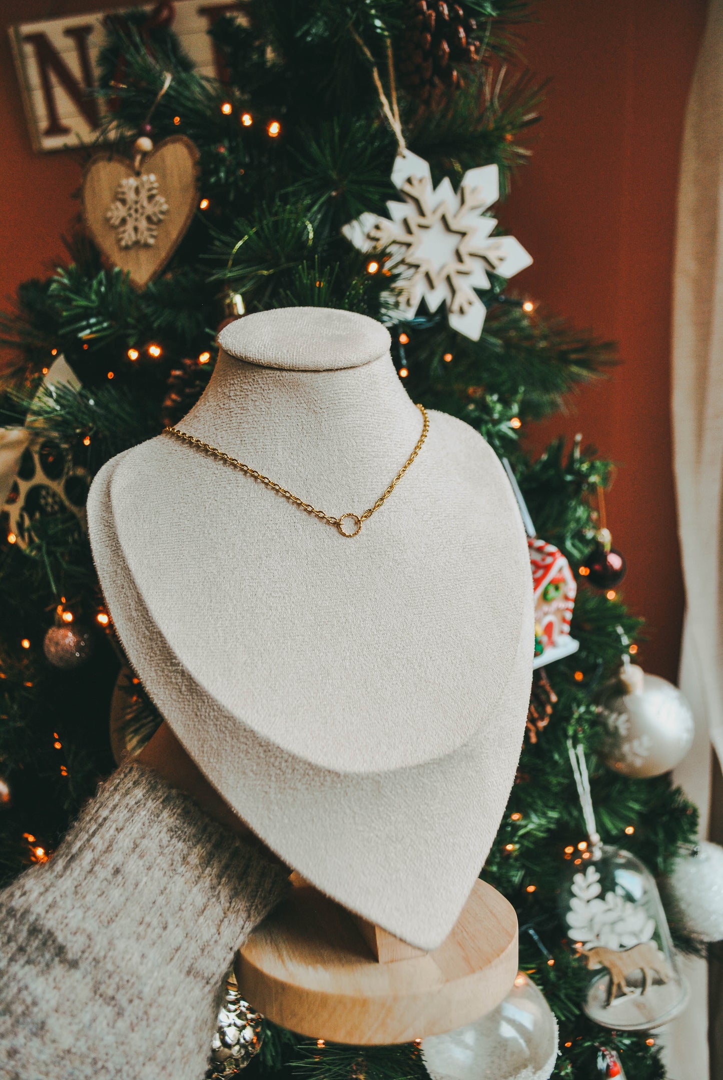 Célia | Collier en acier inoxydable