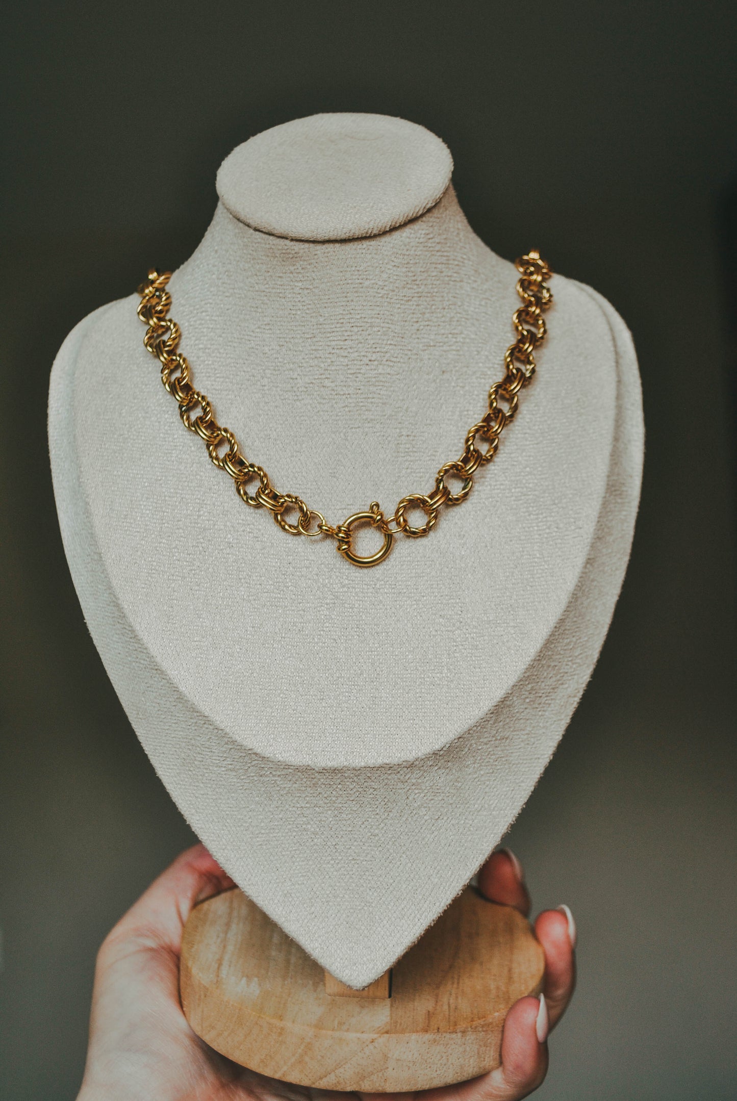 Héline | Collier en acier inoxydable