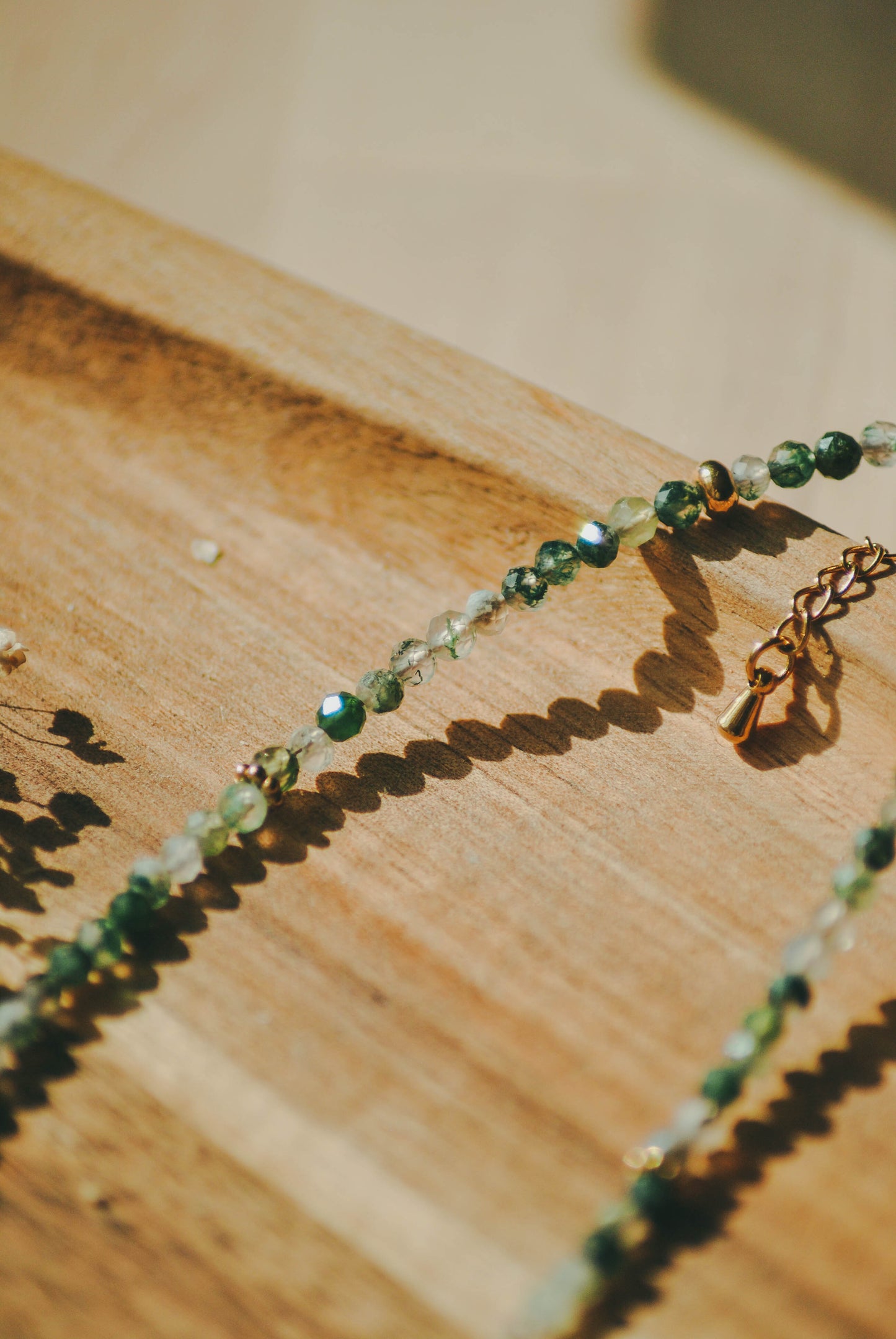 Soléa | Collier en Agate mousse