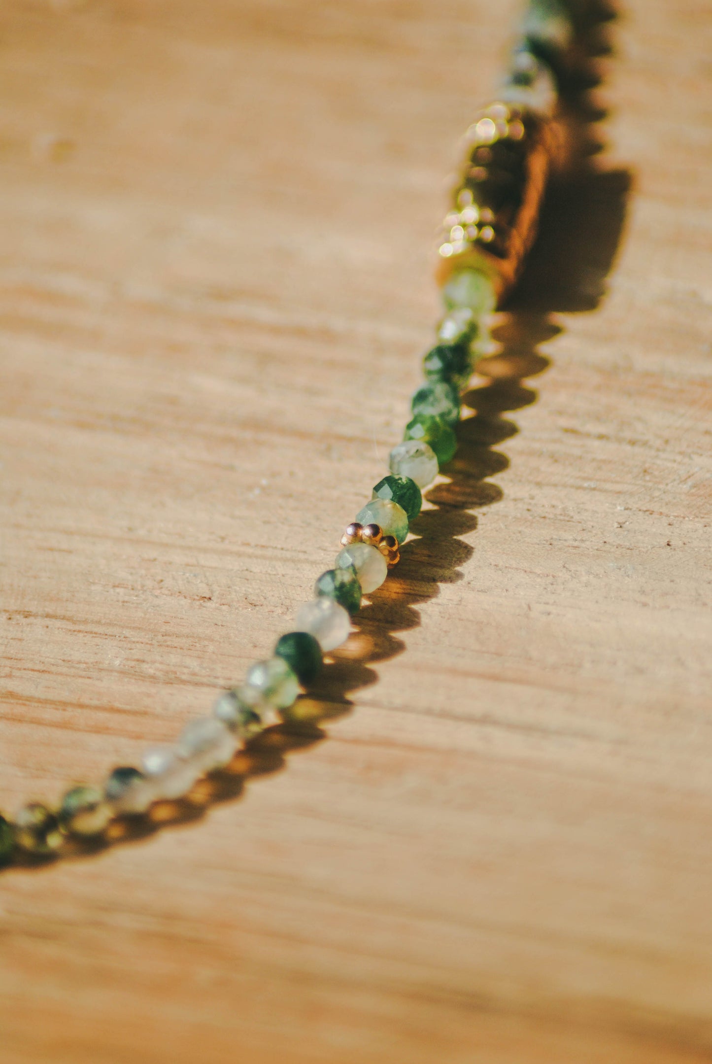Soléa | Collier en Agate mousse