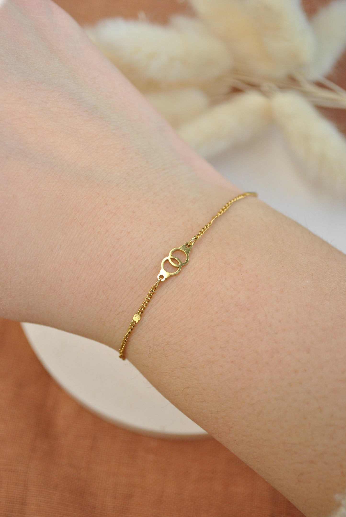 Menottes | Bracelet en acier inoxydable