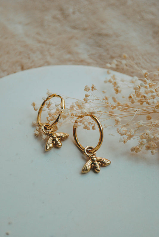 Maya | Boucles d'oreilles abeilles