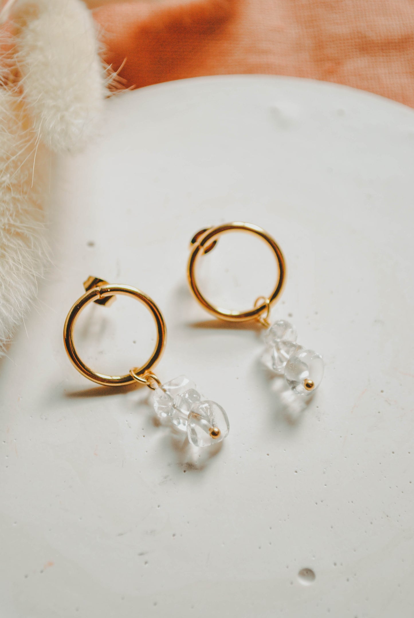 Lina | Boucles d'oreilles Pierres Naturelles