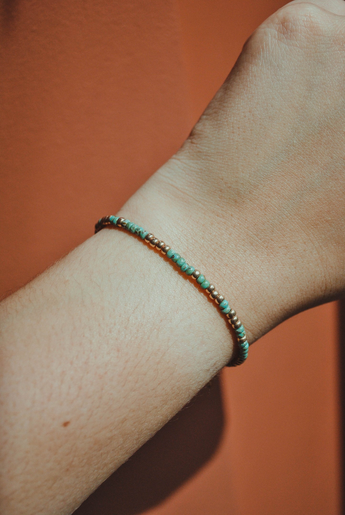 Faro | Bracelet en perles Miyuki et acier inoxydable