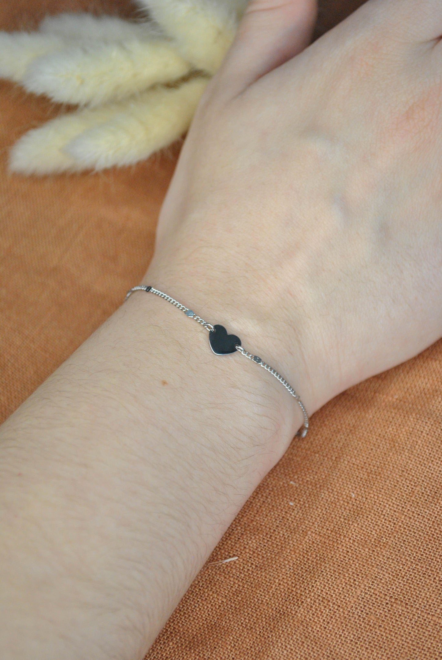 Little Heart | Bracelet en acier inoxydable