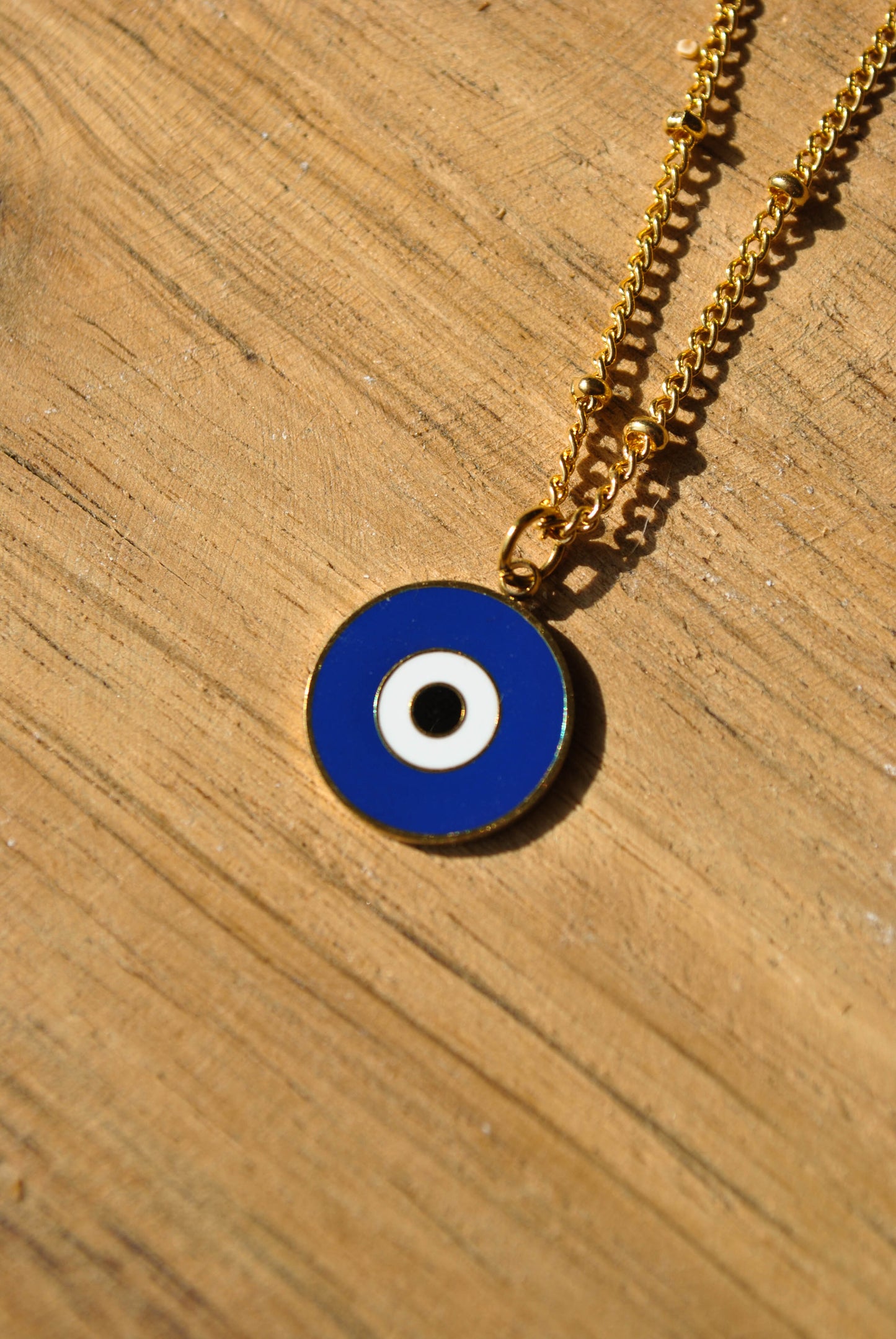 Ysé | Collier en acier inoxydable et breloque Oeil